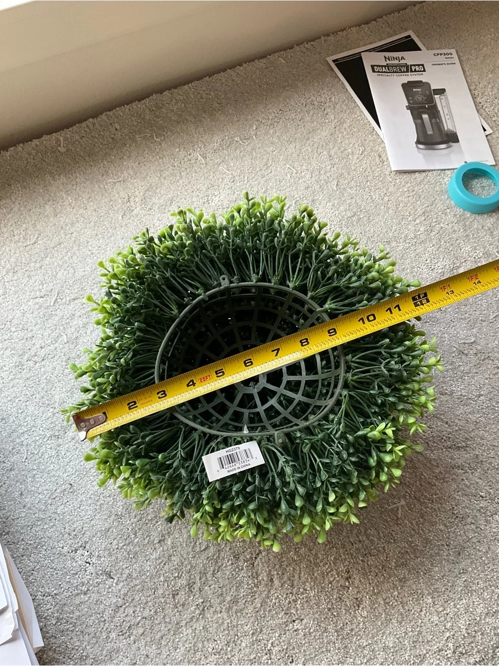 Artificial Boxwood Topiary Ball - Green